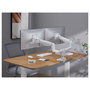 Equip Soporte de Monitor Dual 650183 Blanco para 17-35 Pulgadas