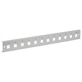 EFB Elektronik EFB Frontblende 12xE2000Duplex, E2000 Compact (RDM) gerade Vers. gr