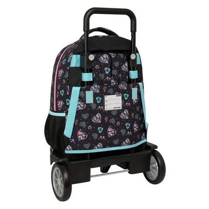 Safta Mochila con Ruedas Monster High Compact Evolution