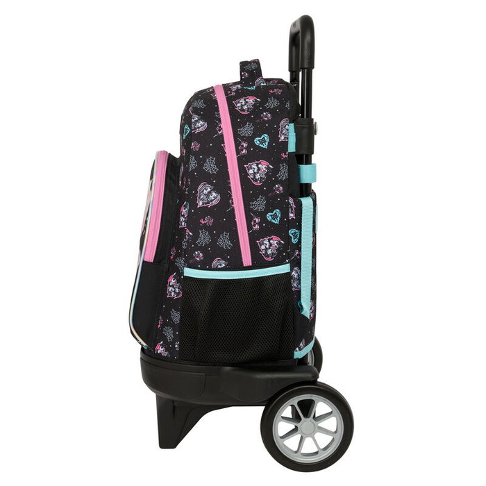 Safta Mochila con Ruedas Monster High Compact Evolution