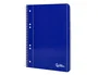 Liderpapel Cuaderno espiral serie Micro A5 azul 80 hojas lisas