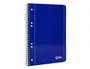Liderpapel Cuaderno espiral serie Micro A5 azul 80 hojas lisas