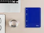 Liderpapel Cuaderno espiral serie Micro A5 azul 80 hojas lisas