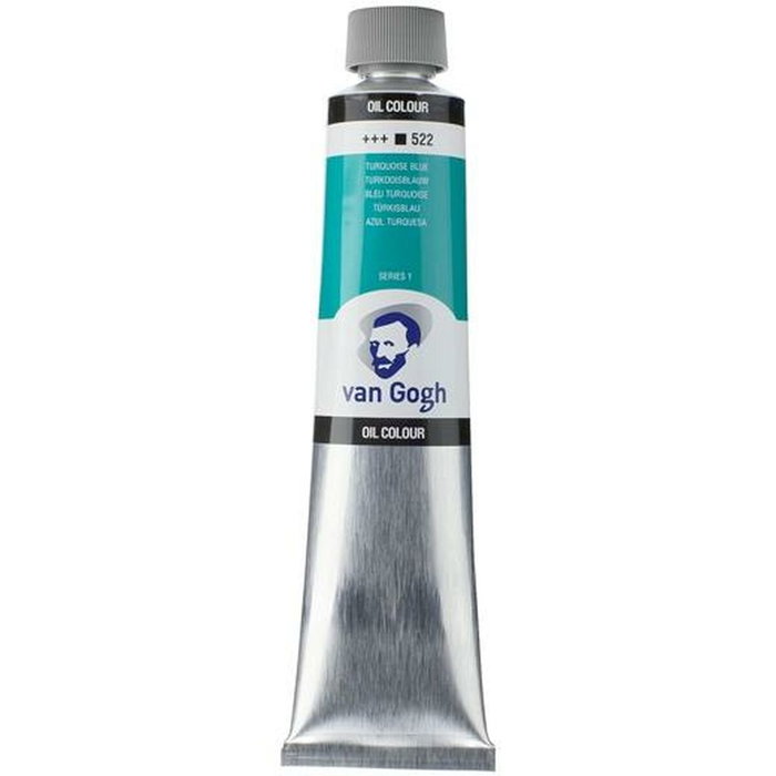 Talens Van Gogh Pintura Al Óleo Tubo 200 ml Azul Turquesa 522 Talens Van Gogh Pintura Al Óleo Tubo 200 ml Azul Turquesa 522