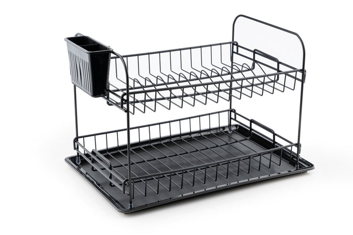 Hermia Escurreplatos SM008-B Metálico Cromo 47x32x31 cm 2 Piezas Hermia Escurreplatos SM008-B Metálico Cromo 47x32x31 cm 2 Piezas