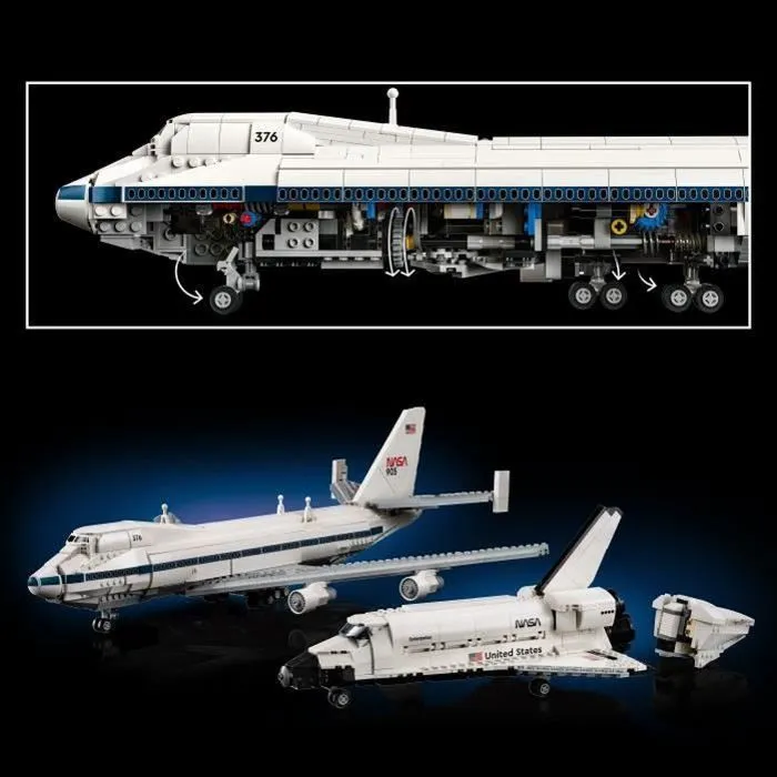 Lego Avión portaaviones Icons 10360