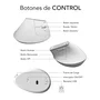 Subblim Nature Vertical Ergo Dual Blanco