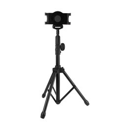 StarTech.com Trípode Ajustable de Piso para Tablets Negro - Soporte Tablet/UMPC Interior