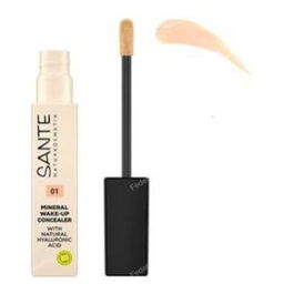 SANTE NATURKOSMETIK Corrector Mineral Wake-Up 01 Neutral Ivory Vegano con Ácido Hialurónico 8ml