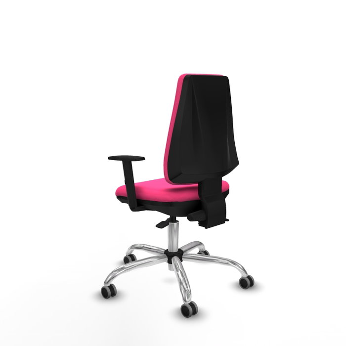 PIQUERAS Y CRESPO Silla de oficina Elche Rosa con mecanismo Asincro PIQUERAS Y CRESPO Silla de oficina Elche Rosa con mecanismo Asincro
