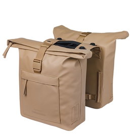 Basil Alforjas Brooklyn 41L PET Reciclado Impermeables con Reflectantes y Placa MIK 2.0