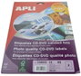 Apli Etiquetas Adhesivas para CD-ROM 117 mm Brillo