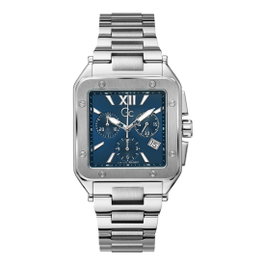 GC Reloj Couture Square Mens Z08003G7MF con Esfera Azul
