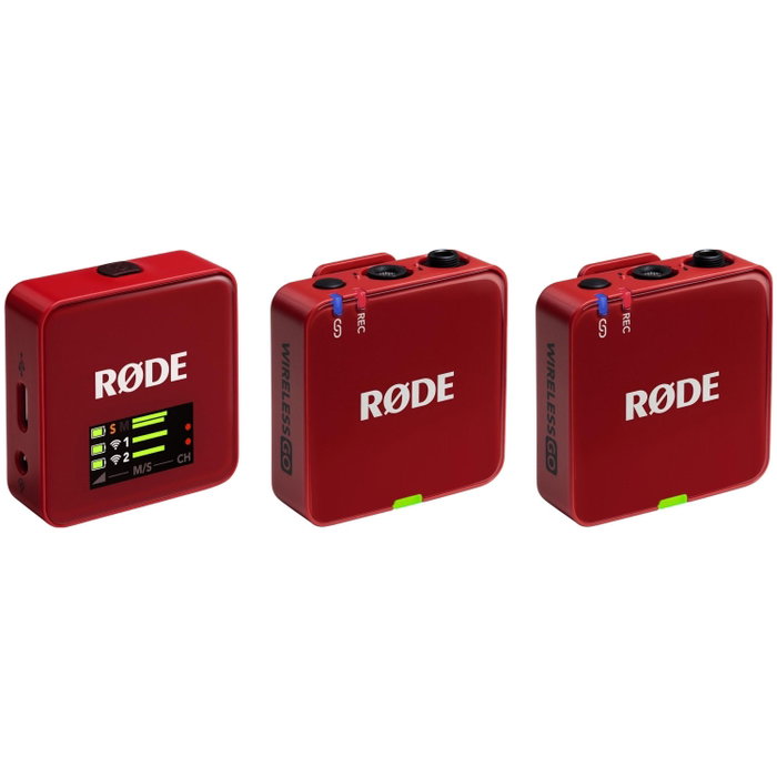 Røde Wireless GO III Rojo (2 Transmisores, 1 Receptor) Røde Wireless GO III Rojo (2 Transmisores, 1 Receptor)