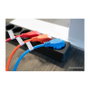 Kabelmeister Cable de alimentación Schutzkontakt-St. (90° gew.) an C13 azul 0,5m