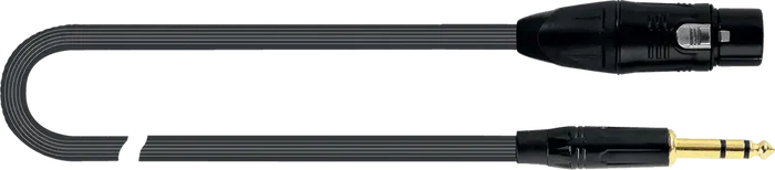 QUIKLOK Cable Micrófono XRL-Jack Stereo PVC 3m