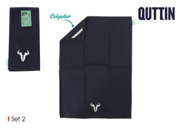 Inde Set 2 Paños Cocina Quttin 50x70 cm