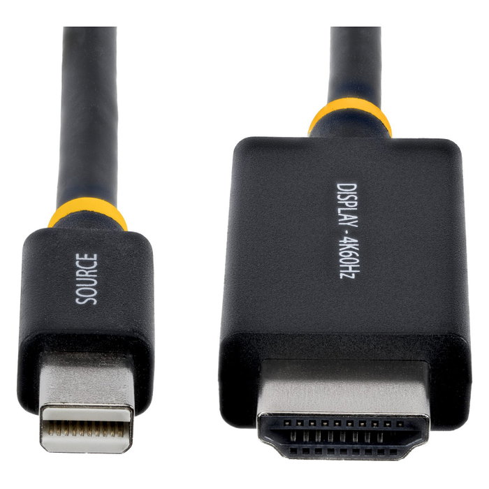 StarTech.com Adaptador de cable de vídeo Mini DisplayPort a HDMI 1m 4K