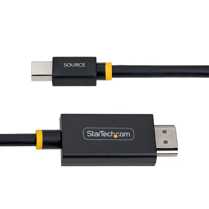 StarTech 1M-MDP-HDMI2-4K60 Cable Adaptador Mini DisplayPort a HDMI Macho-Macho 4K 60Hz HDR 1m Negro