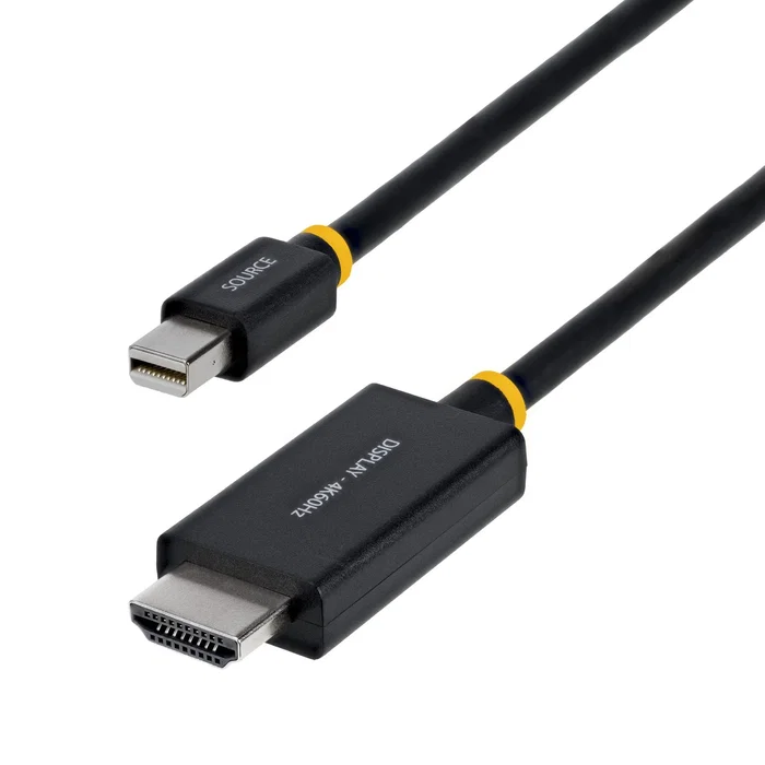 StarTech 1M-MDP-HDMI2-4K60 Cable Adaptador Mini DisplayPort a HDMI Macho-Macho 4K 60Hz HDR 1m Negro