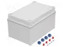 FIBOX QUICK Carcasa Universal Gris