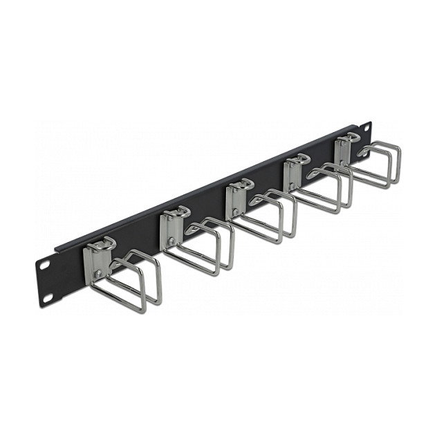 DeLOCK Panel de Gestión de Cables 19 pulg Negro DeLOCK Panel de Gestión de Cables 19 pulg Negro
