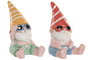 DKD Home Decor Figura de Gnomo en Cerámica Multicolor