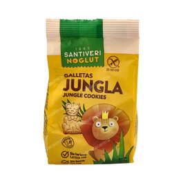 SANTIVERI Galletas Jungla Sin Gluten Ni Lactosa 100gr