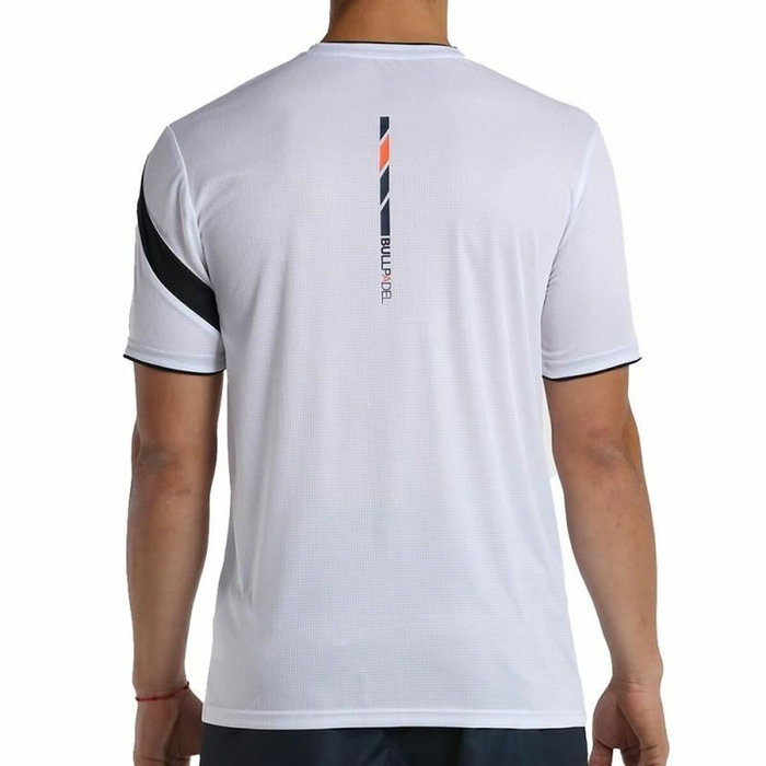 Camiseta de Manga Corta Hombre Bullpadel lucia Blanco Camiseta de Manga Corta Hombre Bullpadel lucia Blanco