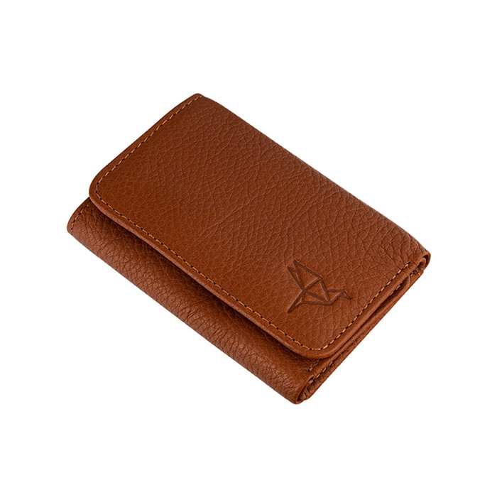 Zoozie Bags Cartera Mujer Tan Piel Auténtica Elegante y Funcional