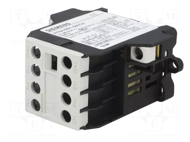 SIEMENS 3TG1001-0AC2 Contactor 4-polar 24VAC 8,4A SIEMENS 3TG1001-0AC2 Contactor 4-polar 24VAC 8,4A