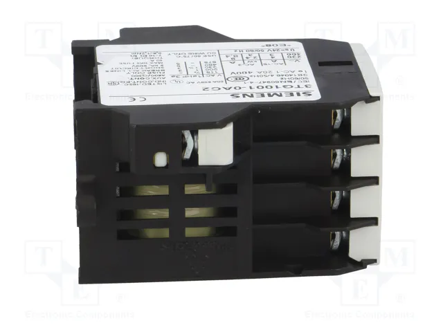 SIEMENS 3TG1001-0AC2 Contactor 4-polar 24VAC 8,4A SIEMENS 3TG1001-0AC2 Contactor 4-polar 24VAC 8,4A