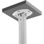 Techly 309661 Soporte de techo para proyectores ajustable de 54-90cm