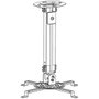 Techly 309661 Soporte de techo para proyectores ajustable de 54-90cm