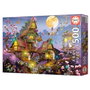 Educa Puzzle 500 piezas Casa de las Hadas 19554 Castillo de Ensueño para Niños +12 Años