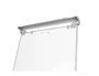 Nobo Pizarra blanca caballete magnética de acero con trípode essence y brazos extensibles 1845 x 685 mm