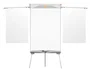 Nobo Pizarra blanca caballete magnética de acero con trípode essence y brazos extensibles 1845 x 685 mm