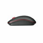 ASUS WT300 Ratón óptico inalámbrico Negro/Rojo