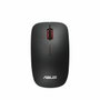 ASUS WT300 Ratón óptico inalámbrico Negro/Rojo