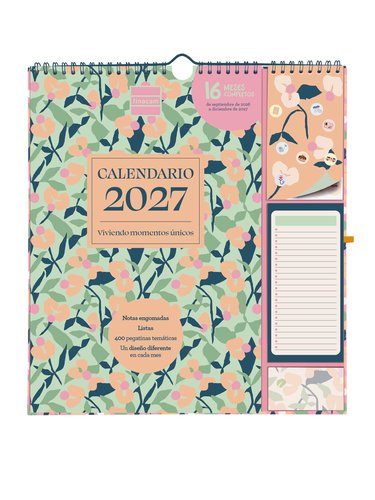 FINOCAM Calendario Vitae 16 Meses Plus Pared M/V 300x300 (2026-27) lifecore FINOCAM Calendario Vitae 16 Meses Plus Pared M/V 300x300 (2026-27) lifecore