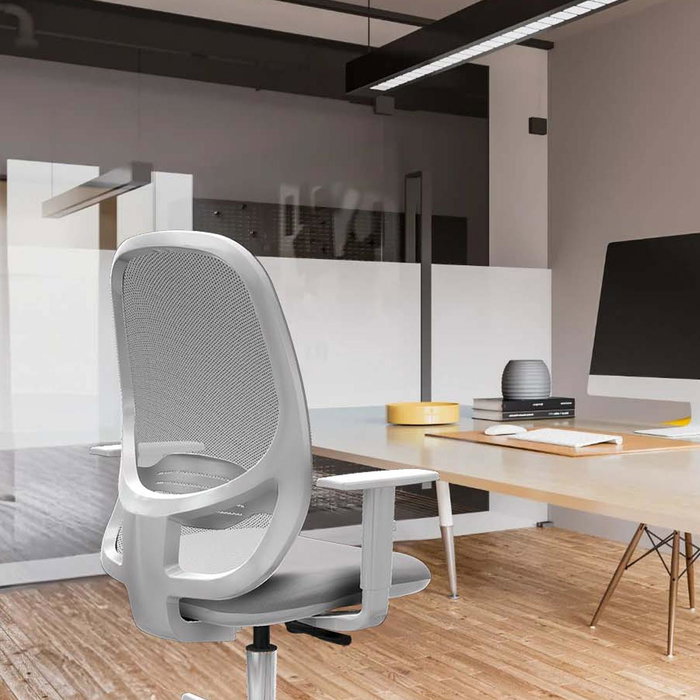 Silla de oficina Cilanco con mecanismo Sincro tapizada con Tela color Granate y malla color Gris. Equipada con lumbar 1D, Reposabrazos blancos y Ruedas 65mm nailon Silla de oficina Cilanco con mecanismo Sincro tapizada con Tela color Granate y malla color Gris. Equipada con lumbar 1D, Reposabrazos blancos y Ruedas 65mm nailon