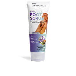 Idc Institute Smoothing Foot Scrub Exfoliante para Pies 300 gr con Manteca de Karité y Lavanda - Tratamiento Renovador y Relajante