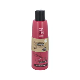 GRN Champú Café y Aceite de Oliva 250ml - Cabello Apagado, Vegano, Cosmos Organic