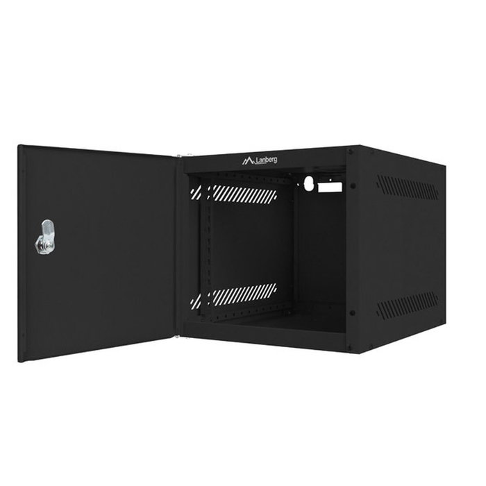 Lanberg Armario Rack Mural 10 Pulgadas 4U WF10-2304-00B Negro