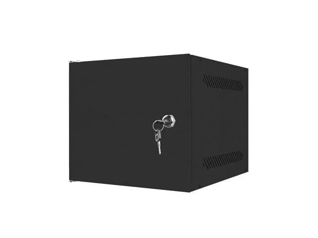 Lanberg Armario Rack Mural 10 pulgadas 4U WF10-2304-00B Negro