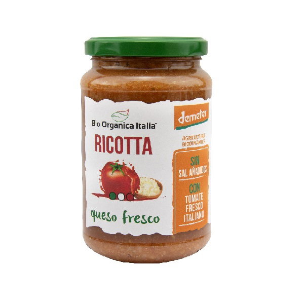 BIO ORGANICA ITALIA Salsa de Tomate Ricotta 350gr. Bio BIO ORGANICA ITALIA Salsa de Tomate Ricotta 350gr. Bio