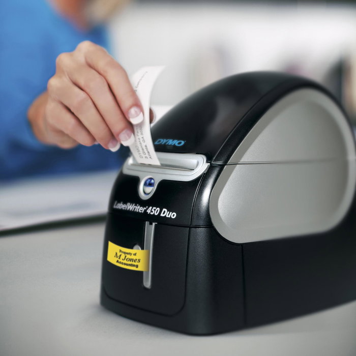 Dymo LabelWriter 450 Duo Negro y Plata