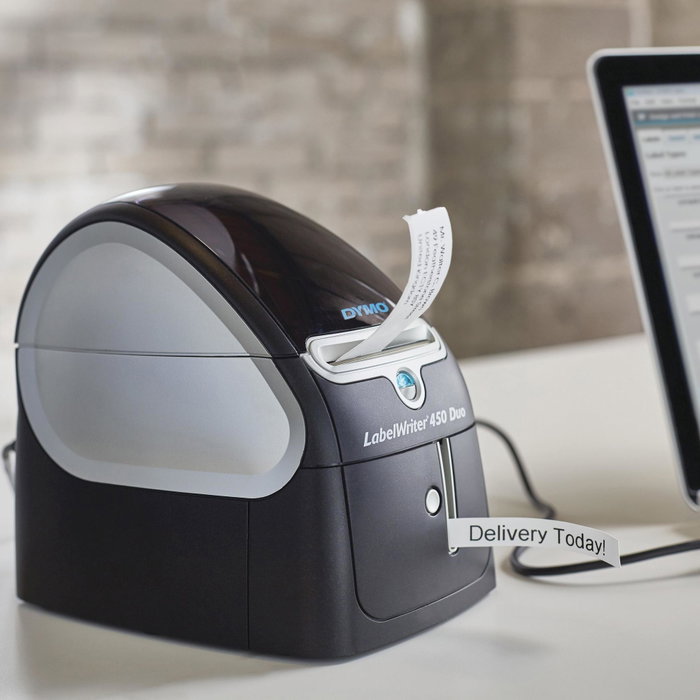 Dymo LabelWriter 450 Duo Negro y Plata