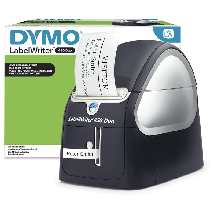 Dymo LabelWriter 450 Duo Negro y Plata