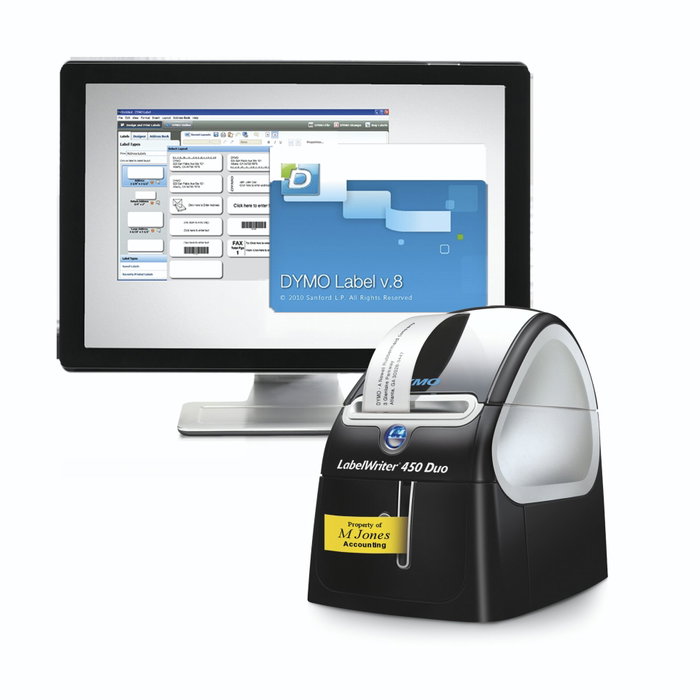 Dymo LabelWriter 450 Duo Negro y Plata